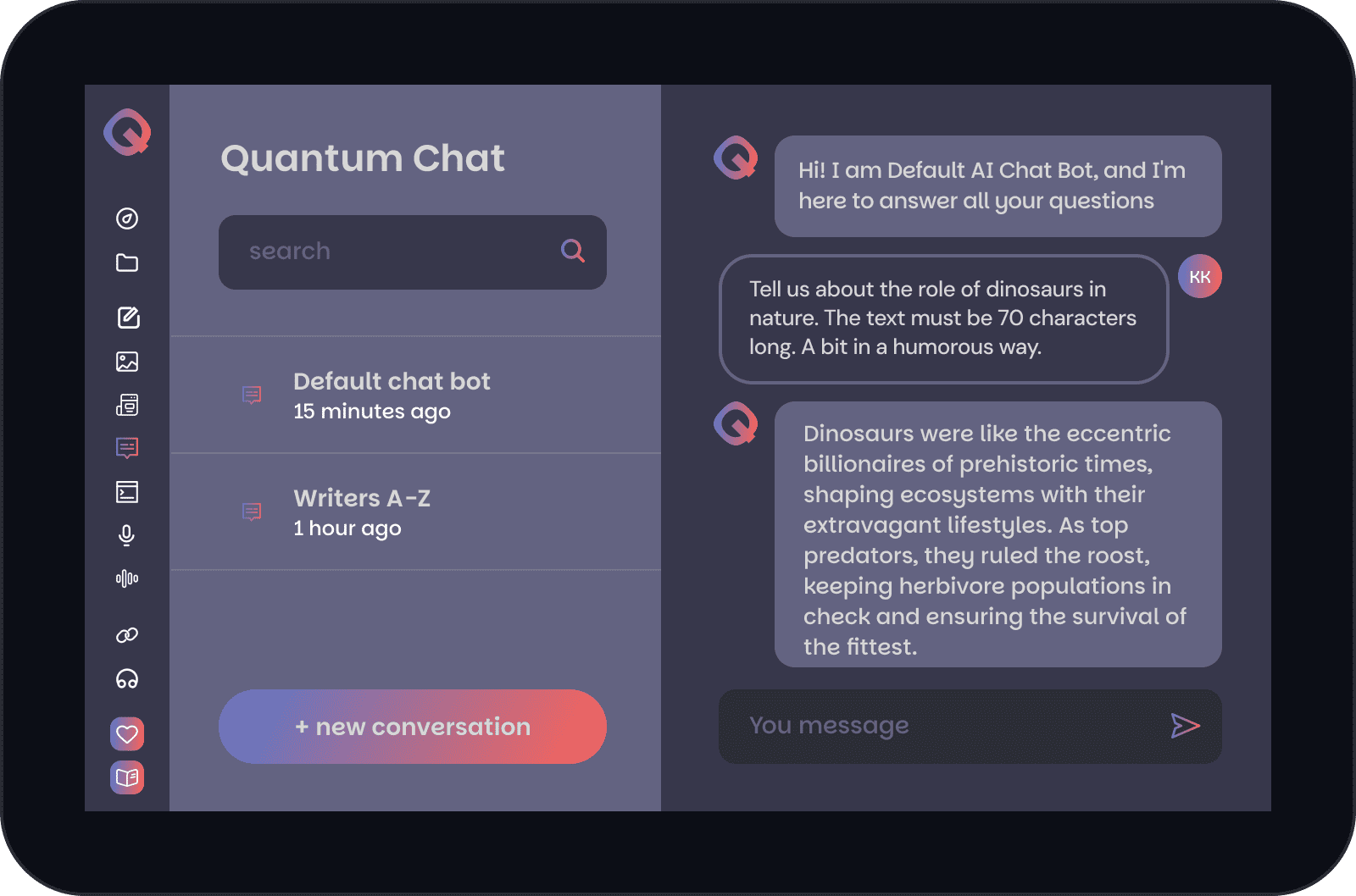 Quantum Chat